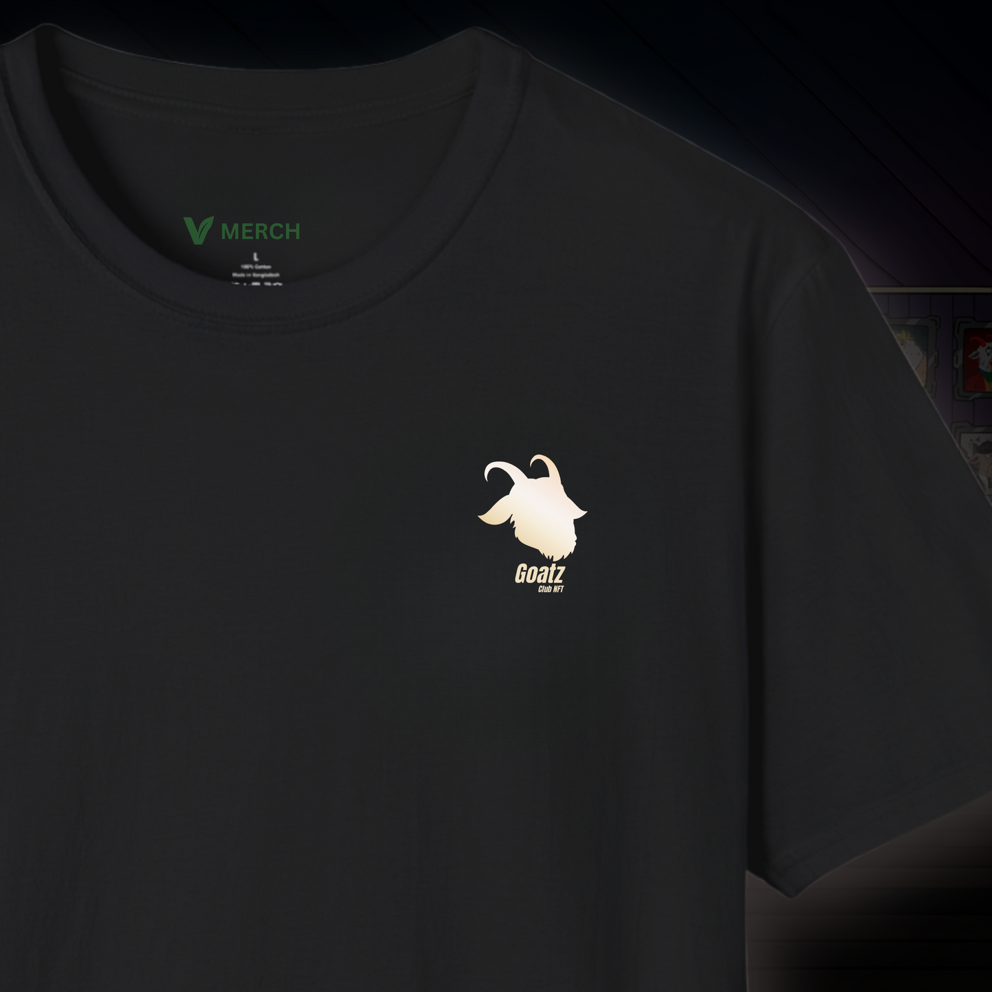 Goatz Club NFT T-Shirt (Pre Order)