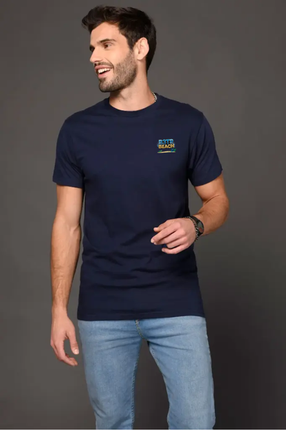 B3TR BEACH Navy T-Shirt