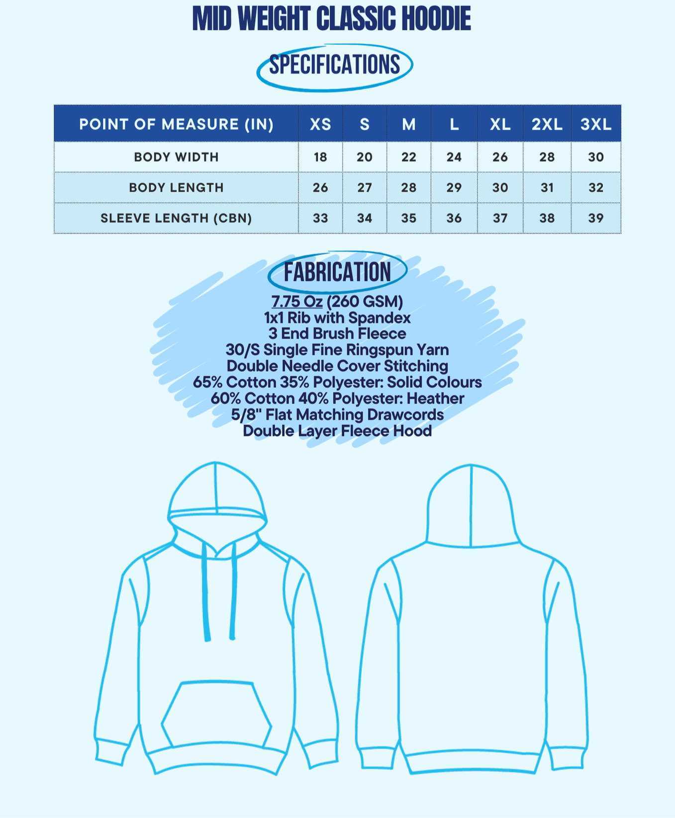 B3TR BEACH Navy Hoodie