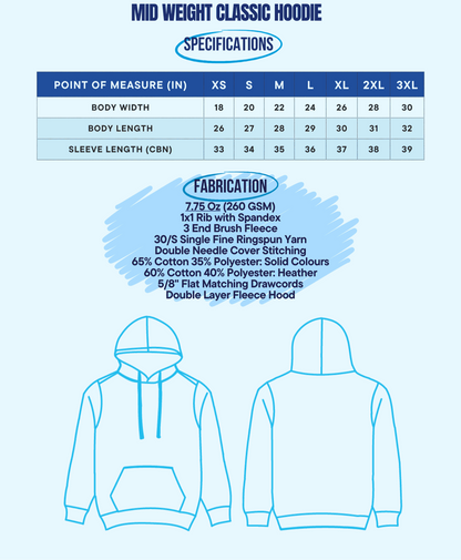 B3TR BEACH Navy Hoodie